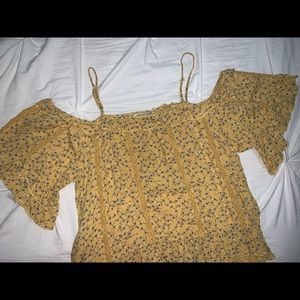 Yellow American Eagle top